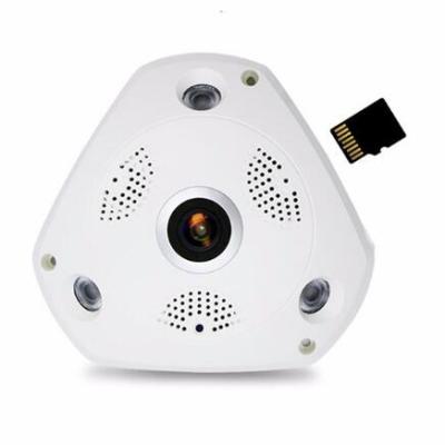 China Two Way Audio Home Automation V380 1.3MP 2MP Fisheye HD 360 Degree Panoramic Wireless CCTV Camera Triangle 3D WiFi IP Camera for sale