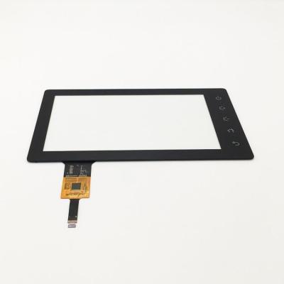 China Custom printed logo Capacitive Touchscreen Panel for touch display replacement for sale