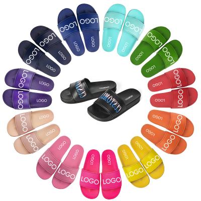 China Fashion Trend Customized Summer Slippers Lightweight Casual Men's Slippers Swimming Walking Beach Fashion Waterproof Anti-Slip Slippers for sale