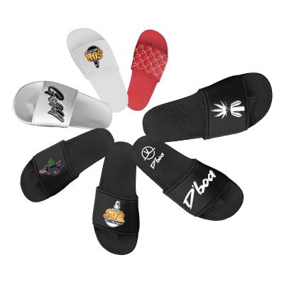 China Summer Large Size Ladies Slippers New Fashion Trend Design Women's Slippers Logo Slides Slippers Custom Made for sale