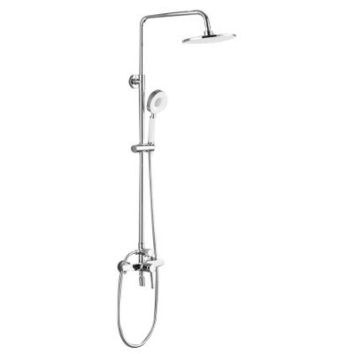 China With Sliding Bar Factory Manufacture Various Chrome Hand Bathroom Set Brass Shower Bath for sale