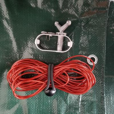 China Rope tension ratchet above ground pool cover winch and cable set winter leafstop cover for tying rope and tension ratchet for sale