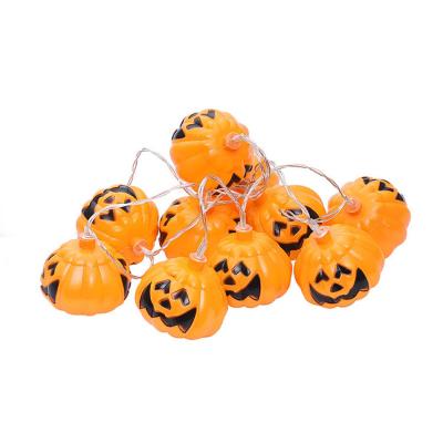 China 3M Modern 20 Led Halloween Decorations String Lamp Light Holiday Pumpkin Lamp Color Box Funny Battery Lights for sale