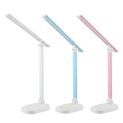 China New Model Minimalist Table Bedroom Bedside Desk Touch 3 Steps Control Led Desk Lamp Study Reading 1200mAh for sale