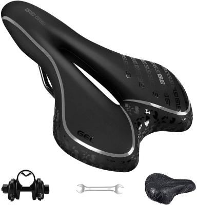 China Elastic And Soft Bicycle Part Supplier China City Mountain Bicycle Saddle Outdoor Custom Bike Seat for sale