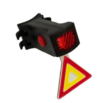 China Bicycle Tail Warning At Night Mountain Bike Light USB Charging LED Warning Light COB Highlight Night Riding Reflector Handle Mount Light for sale