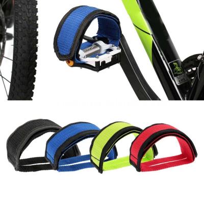 China Hot Selling Adjustable Bicycle Gear Fixed Belt Bicycle Accessories Road Bicycle Pedal Fixed Adhesive Fixed Toe Belt for sale