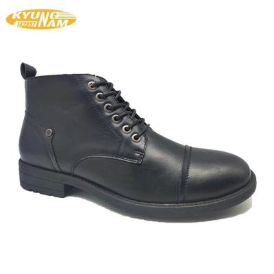 China Solid Color Men Martens Boots Available Durable Anti-Static Customized Anti-Slip Boots for sale