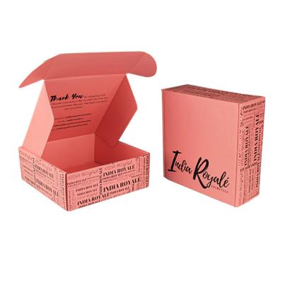 China Recyclable Cheap Custom Ridded Corrugated Folded Box For Packages for sale