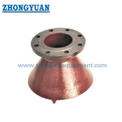 China Tipo de JIS F 3020-1985 un tipo redondo succión Marine Pipe Fittings acampanada en venta