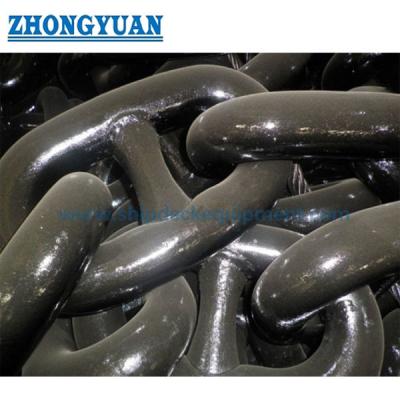 China Class Approval U1 U2 U3  Flash Butt Welded Stud Link Marine Anchor Chain for sale