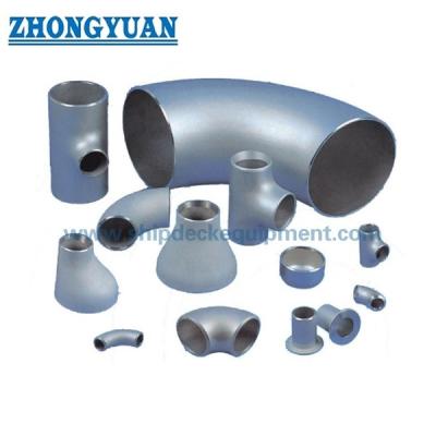 China Rama inoxidable Marine Pipe Fittings del codo T del reductor de la tubería de acero en venta