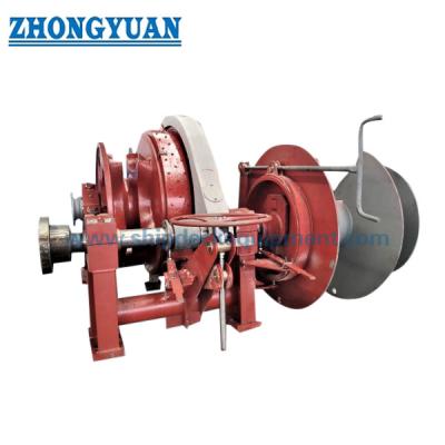 China Single Gypsy Single Drum Single Warping End Electric Driven Windlass Winch Ship Deck Equipment for sale