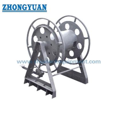 China JIS F 3430-1980 Steel Wire Rope Storage Drum Ship's Wire Reels Ship Deck Equipment for sale