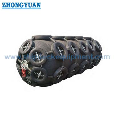 China ISO 17357 Net Type Yokohama Floating Pneumatic Marine Rubber Fender zu verkaufen