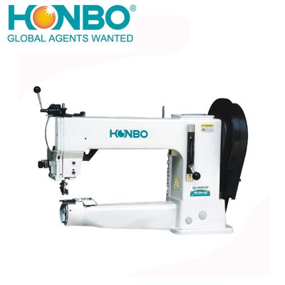 China Cheap Price Industrial Baseball HB-205-420 Cylinder Needle Single Bed Heavy Duty Lockstitch Sewing Machine for sale