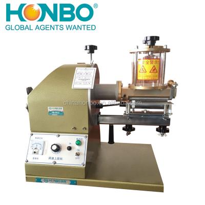 China HB-250-2 Strong Leather Slipper Leather Sandal Making Glue Binder Gluing Machine for sale