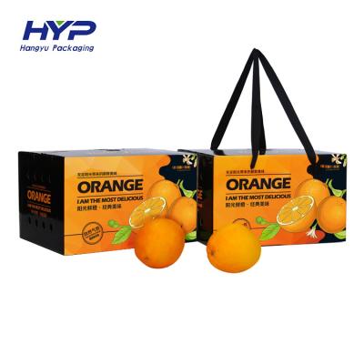 China Customized Recyclable Made Fresh Fruit Corrugated Cardboard Mango Packaging Paper Box With Lid Cardboard Box For Fruits And Vegetables for sale