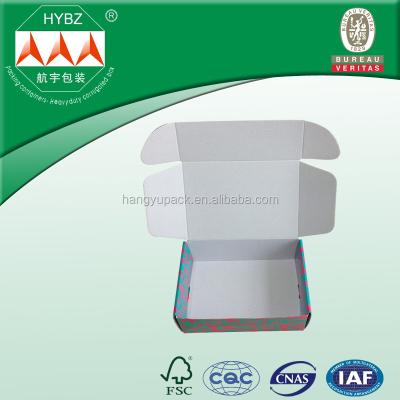 China High quality recycled materials small colorful printed box customed printed corrugated box box for sale