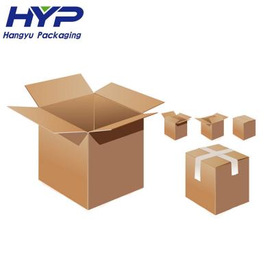 China Recycled Materials Customized Brown Transport Packaging Cardboard Box for sale