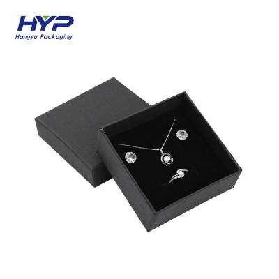 China Recyclable Customize Jewelry Gift Box Wholesale High Quality Custom Logo Ring Box Necklace Pendant for sale