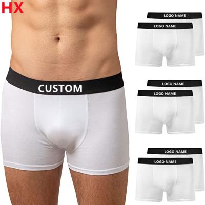 China Factory Made Plain Men's Everyday Boxer Shorts Breathable Soft Cotton Underwear With Supportive Separate Double Pouch zu verkaufen