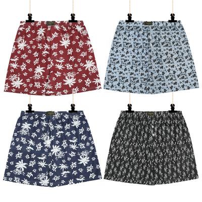 中国 A5434 Wholesale Cheap Price Men Beach Pants Rafting Surf Shorts Large Size Men Woven Boxers 販売のため