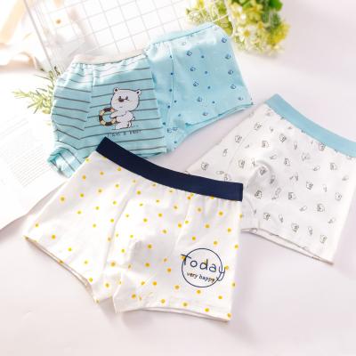 China M~4XL Cartoon Boys Underwear Soft Breathable Baby Panties Kawaii Briefs Underpants Kids Boxer à venda