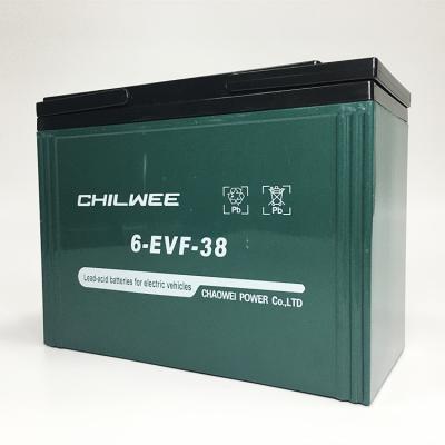 China Traction battery ex-factory price 12V 38AH colloidal battery toys high quality lead acid battery for sale