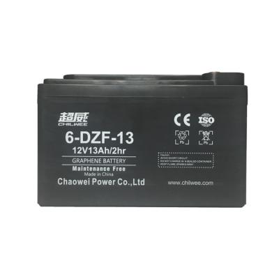 China Toys Chilwee High Power Lead Acid Battery 12V 13Ah E-bike Storage Battery for sale