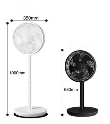 China 12V AC/DC Plastic Support Customized Fan Floor Popular Solar Rechargeable Fan Charging Fan Wholesale for sale