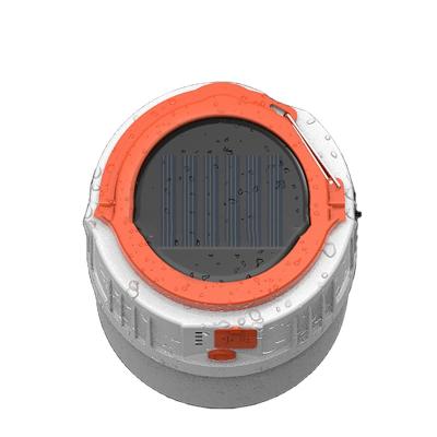 China Camping / Hiking Mini LED Outdoor Solar Powered Camping Light USB Charging Emergency Light With Power Bank 5V for sale