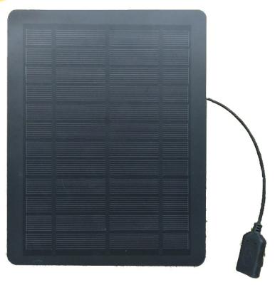 China Monocrystalline 6.5W USB Backpack Power Station Electric Power Solar Power Charging Panel For Outdoor CE6W6VB for sale