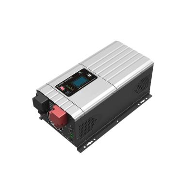 China High Quality LCD 230VAC On-vehicle 3KW Automatic Charging Battery Solar Inverter 570*206*178mm for sale