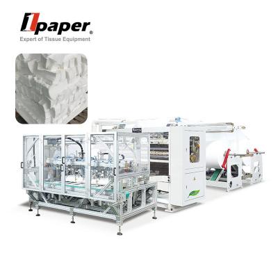 China 22.5KW Automatic Paper Folding Machine for Serviette Tissue Napkin Paper Production for sale