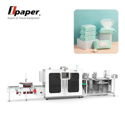 China Air Supply Facial Single Wet Tissue Packing Machine for Quick Packaging for sale