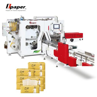 China 120m/min Máquina automática de fabricación de productos de papel de tejido facial Línea de producción con soporte técnico de video en venta