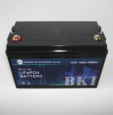 China ABS BKT LIFePO4 battery pack without communication port 100Ah 12.8V for sale