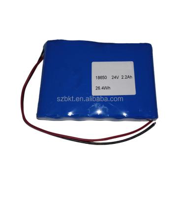 China UPS 18650 7s1p 25.9v lithium-ion battery in 2200 ma for 24v UPS for sale