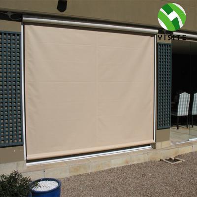 China YST Eco-friendly Factory Multiple Polyester Printed Window Shades Good Price Bead Rope Sunshade Blinds Manual Roller Blinds for sale