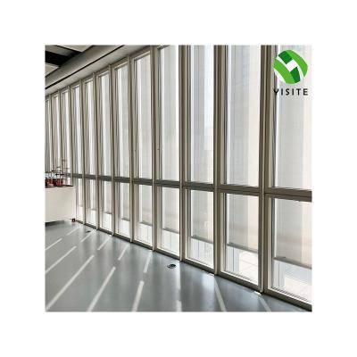 China Protecting from the wind. raincoat. Outdoor UV-Protection Polyester Shades Roll Blind Fabric For Roll Up Curtain Zipper Screen Shade Smart Patio for sale