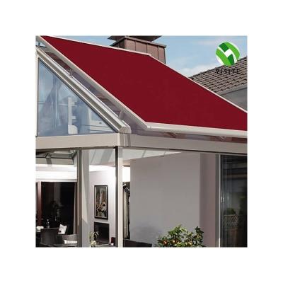 China Sun Shading Insulated Roof Skylight Sliding Auto Roof Window Blind Balcony Sun Shading Skyview Shades for sale