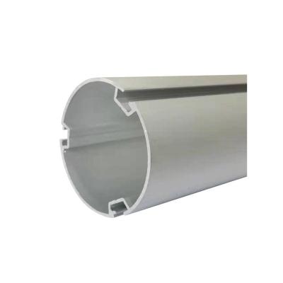 China Good Quality Factory Wholesale Price Modern Aluminum Tube Slot Tube For Manual Motorized Roller Shades Roller Shades Tents for sale