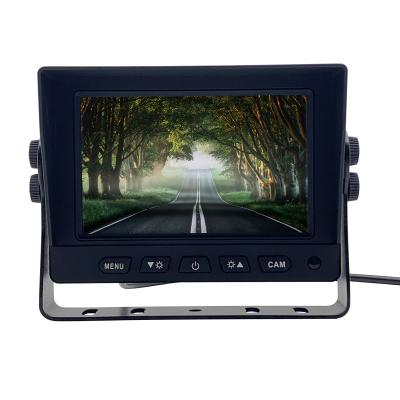 China Split Screen TFT LCD Built-in Screen 5 Inch Display Camera SUV System Car Reverse Monitor for sale