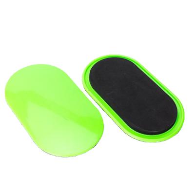 China Eco-friendly Arc Design Gym Fitness Exercise Core Slider Plates Oval Sliding Gliding Discs for sale