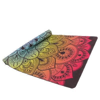 China Outdoor Yoga Mat Cheap Price Eco Microfiber Eco Friendly Yoga Mat Exercise Yoga Towel Band Suede Bandage Yoga Mat for sale