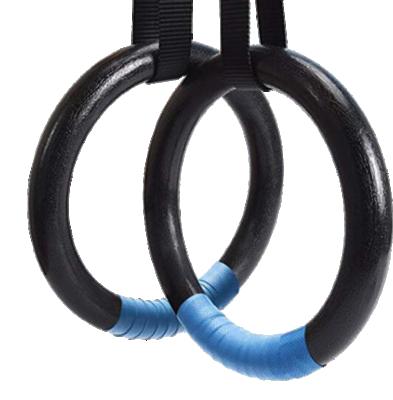 China High Quality Wholesale Unisex Ring Gym PU Headband Gym Rings For Fitness Workout for sale