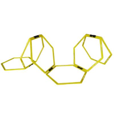 China Wholesale Multifunctional Hexagonal Buckle Soccer PP Football Eco-friendly Training Forming Agile Ring for sale