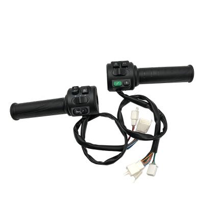 China Multifunctional T08 Throttle With Combination Switch Three Speed ​​Reverse For 22CM Electric Motorcycle for sale