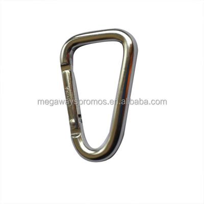 China General Industry General Industry Aluminum Triangle Form Carabiner Camping Snap Hook Expanding Key Chain for sale